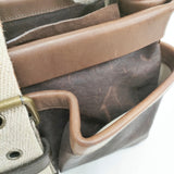 ebagos ポニーレザー 革 ショルダーバッグ ブラウン レディース エバゴス【中古】6-0127G◎