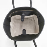 SHOJI FUJITA ショウジフジタ DEARMYFRIEND 5 定価4万円 牛革 レザー トートバッグ ブラック レディース【中古】5-1222G◎