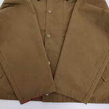 Barbour 広瀬すず着用 TRANSPORT リバーシブル Adam et Rope別注 ノンワックス チェック ジャケット ブラウン レッド レディース バブアー【中古】5-1219T♪