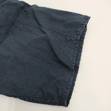MITTAN 大麻プルオーバー SH134 サイズ1 半袖シャツ ネイビー レディース ミタン/ミッタン【中古】6-0430S◎