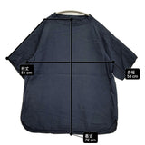 MITTAN 大麻プルオーバー SH134 サイズ1 半袖シャツ ネイビー レディース ミタン/ミッタン【中古】6-0430S◎