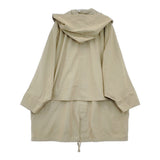 Ataraxia ル アーブルポンチョ Le Havre poncho soutiencollar ステンカラー 定価86900円 ポンチョ ベージュ レディース アタラクシア【中古】6-0329M♪
