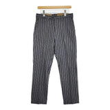 45R/45rpm 春コットンツイードの908みゆきパンツ（インディゴ）定価47300円 ネイビー レディース フォーティーファイブアールピーエム【中古】5-1219G♪