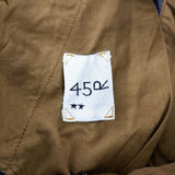 45R/45rpm 春コットンツイードの908みゆきパンツ（インディゴ）定価47300円 ネイビー レディース フォーティーファイブアールピーエム【中古】5-1219G♪