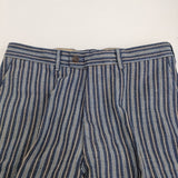 45R/45rpm 春コットンツイードの908みゆきパンツ（インディゴ）定価47300円 ネイビー レディース フォーティーファイブアールピーエム【中古】5-1219G♪