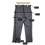 45R/45rpm 春コットンツイードの908みゆきパンツ（インディゴ）定価47300円 ネイビー レディース フォーティーファイブアールピーエム【中古】5-1219G♪