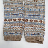 45R/45rpm フェアアイルのニットパンツ サイズ2 定価42900円 ベージュ ブラウン レディース フォーティーファイブアールピーエム【中古】5-1219T♪