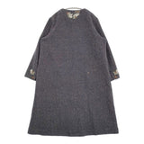 45R/45rpm ニコミコツイードのお花コート(インディゴ）定価178200円 コート ネイビー レディース フォーティーファイブアールピーエム【中古】5-1219T♪