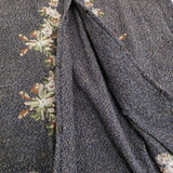 45R/45rpm ニコミコツイードのお花コート(インディゴ）定価178200円 コート ネイビー レディース フォーティーファイブアールピーエム【中古】5-1219T♪