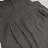 COMPTOIR DES COTONNIERS フランス製 ウールナイロン ノースリーブ ワンピース チャコールグレー レディース コントワーデコトニエ【中古】6-0125T∞