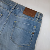 COMPTOIR DES COTONNIERS ストレッチ スキニー サイズ36 デニムパンツ ライトブルー レディース コントワーデコトニエ【中古】6-0310G△