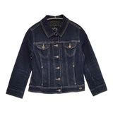 agnes b. To b ストレッチ サイズTU インディゴ染め デニムジャケット ネイビー レディース アニエスベー【中古】6-0310M△