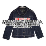 agnes b. To b ストレッチ サイズTU インディゴ染め デニムジャケット ネイビー レディース アニエスベー【中古】6-0310M△