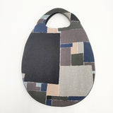 mina perhonen landscape エッグバッグ トートバッグ ネイビー 多色 レディース ミナペルホネン【中古】5-1222T◎