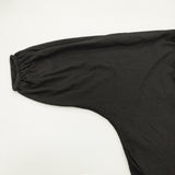 PLAIN PEOPLE バルーン オフショルダー ギャザー サイズ2 ワンピース ブラック レディース プレインピープル【中古】6-0309M♪