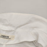 Lisette ヘンプコットン サイズ36 LC-19E050 コート ホワイト レディース リゼッタ【中古】6-0309M♪