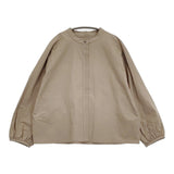 pot pourri 新品 エームドルマンブラウス 定価19800円 16208 ブラウス シャツ 25AW ベージュ レディース ポプリ【中古】5-1219M♪