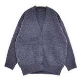KURASHI&Trips 「やわらかに、品よく」アルパカ混のブークレカーディガン ネイビー レディース クラシアンドトリップス/北欧、暮らしの道具店【中古】5-1219T♪