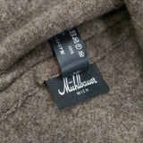 muhlbauer HOODED SCARF フードマフラー ウール マフラー ブラウン レディース ミュールバウアー【中古】5-1222T◎