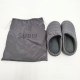 SUBU スブ F-LINE サンダル グレー レディース【中古】5-1222T◎