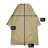 Libra Cue LBFNC0123001 コットン ノーカラー コート ベージュ レディース リブラキュー【中古】6-0429M∞