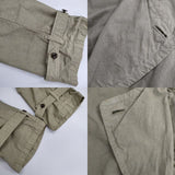 nest Robe スーピマコットンショートトレンチジャケット 染め加工 01201-1407 コート グリーン レディース ネストローブ【中古】6-0125M∞