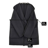 7-IDconcept メリノウールコート 定価47300円 70-24111004 コート ブラック レディース セブンアイディコンセプト【中古】5-1226T♪