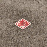 Danton ウールモッサフードコート 定価32780円 JD-8905 WOM サイズ36 コート ベージュ レディース ダントン【中古】5-1226T♪