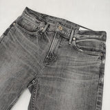 upper hights THE STELLA スキニー ダメージ加工 24インチ デニムパンツ グレー レディース アッパーハイツ【中古】6-0227G△