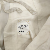 45R/45rpm 未使用品 チノの908ニームパンツ 定価41800円 チノパンツ 25SS アンティークホワイト レディース フォーティーファイブアールピーエム【中古】5-1219G♪