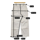 45R/45rpm 未使用品 チノの908ニームパンツ 定価41800円 チノパンツ 25SS アンティークホワイト レディース フォーティーファイブアールピーエム【中古】5-1219G♪
