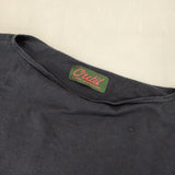 OUTIL バスクシャツ 無地 ボートネック ワイド フランス製 サイズ1 長袖Ｔシャツ カットソー ロンＴ ネイビー レディース ウティ【中古】6-0227M△