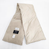 EVCON/TAION ダウンスカーフ 定価12100円 マフラー ベージュ レディース エビコン/タイオン【中古】5-1222T◎