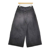 Needles H.D buggy jean 12oz denim 定価31900円 RW233 サイズ1 ワイド バギー デニムパンツ ブラック レディース ニードルス【中古】5-1219G♪