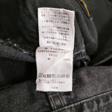 Needles H.D buggy jean 12oz denim 定価31900円 RW233 サイズ1 ワイド バギー デニムパンツ ブラック レディース ニードルス【中古】5-1219G♪