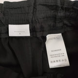 NO CONTROL AIR ライトクレープダブルクロスストレートスカート 定価25850円 ロングスカート ブラック レディース ノーコントロールエアー【中古】5-1219M♪