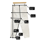 mina perhonen dn4470 always テーパードデニム ホワイトデニム サイズ36 赤耳 コットンリネン デニムパンツ ホワイト レディース ミナペルホネン【中古】6-0227M△