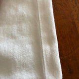 mina perhonen dn4470 always テーパードデニム ホワイトデニム サイズ36 赤耳 コットンリネン デニムパンツ ホワイト レディース ミナペルホネン【中古】6-0227M△