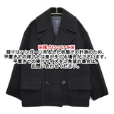 ORCIVAL ライトモッサ ショートPコート OR-A0067 サイズ1 定価46200円 ピーコート ネイビー レディース オーシバル/オーチバル【中古】5-1226T♪