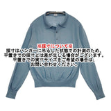 tsumu ポロニット ポロシャツ ウール サイズF 日本製 セーター ニット ライトブルー レディース ツム【中古】6-0227M△