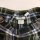 O'NEIL OF DUBLIN/BOSTON-NINE チェック キルト ロングスカート グリーン ネイビー レディース オニールオブダブリン/ボストンナイン【中古】6-0125T∞