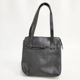 CLEDRAN レザー 牛革 トートバッグ ブラック レディース クレドラン【中古】6-0405G∞