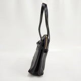 CLEDRAN レザー 牛革 トートバッグ ブラック レディース クレドラン【中古】6-0405G∞