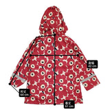 marimekko 新品 KESASADE 3 レインコート キッズサイズ 128-8Y 定価12100円 コート レッド レディース マリメッコ【中古】6-0227M△