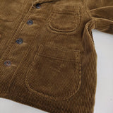 45R/45rpm セルビッチコーデュロイのチロルジャケット 定価79200円 テーラードジャケット 23AW ブラウン レディース フォーティーファイブアールピーエム【中古】5-1219T♪