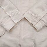 BEAUTY&YOUTH UNITED ARROWS グログランフードライナーマウンテンパーカー サイズS オフホワイト レディース ビューティアンドユース【中古】5-1226T♪