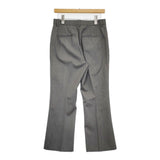 Col Pierrot ウールギャバジンタイトフレアパンツ Deuxieme Classe取扱 定価42900円 パンツ 24SS グレー レディース コルピエロ【中古】5-1219T♪