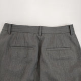 Col Pierrot ウールギャバジンタイトフレアパンツ Deuxieme Classe取扱 定価42900円 パンツ 24SS グレー レディース コルピエロ【中古】5-1219T♪