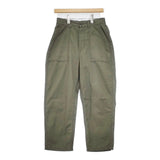JOURNAL STANDARD LUXE リップストップ ベイカーパンツ 定価19800円 サイズS 24SS カーキ レディース ジャーナルスタンダード ラックス【中古】6-0329G♪