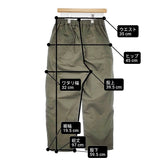 JOURNAL STANDARD LUXE リップストップ ベイカーパンツ 定価19800円 サイズS 24SS カーキ レディース ジャーナルスタンダード ラックス【中古】6-0329G♪